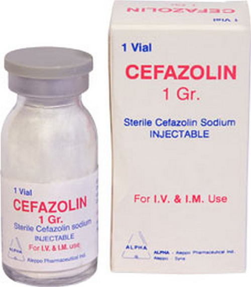 علاج البكتيريا سيفازولين Cefazolin مضاد حيوي لعلاج البكتيريا