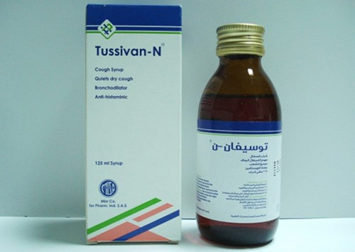 دواء توسيفان-ن شراب لتخفيف السعال ومسبباته Tussivan-N