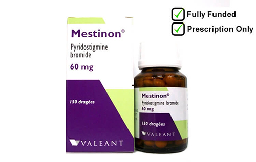 أقراص ميستينون لعلاج الوهن العضلى Mestinon Tablets
