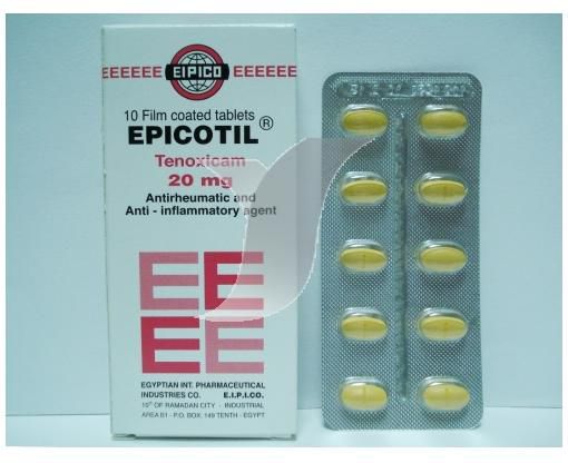 إبيكوتيل اقراص مُسكن للأمراض العضلية Epicotil Tablets