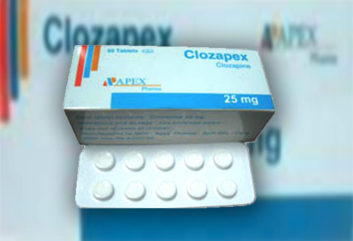 كلوزابكس اقراص لعلاج الشيزوفرينيا (الفصام) Clozapex Tablets