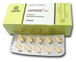 كابوزايد اقراص للضغط Capozide Tablets