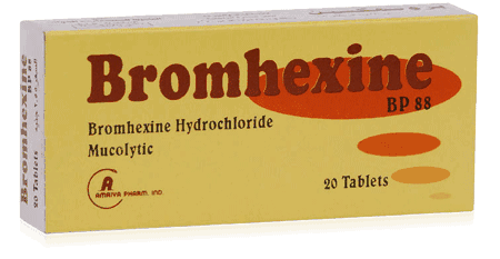 برومهكسين اقراص مذيب للبلغم Bromhexine Tablets
