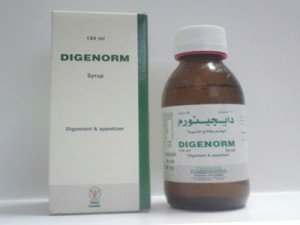 دايجينورم شراب فاتح للشهية Digenorm Syrup