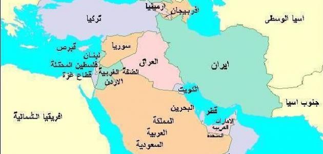 أين تقع شبه جزيرة العرب