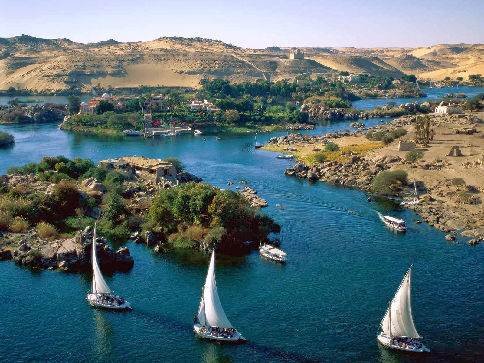 تعبير عن أهمية نهر النيل لمصر
