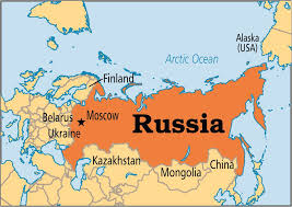 أين تقع روسيا في أي قارة