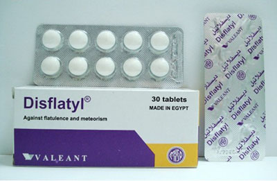 ديسفلاتيل أقراص لعلاج الإنتفاخ Disflatyl Tablets