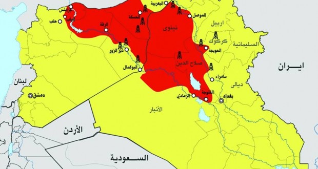 ما هي حدود دولة العراق ؟