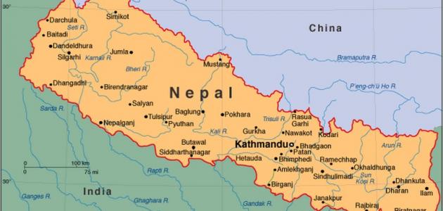 ماهي حدود دولة نيبال؟