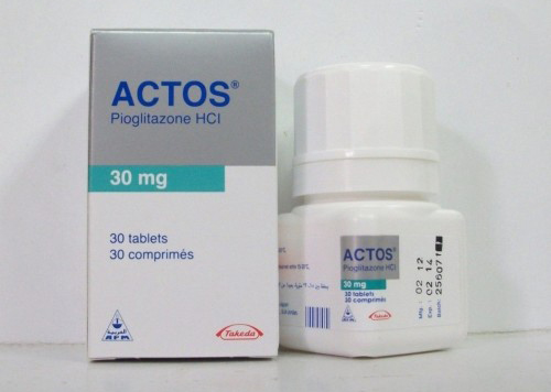 اقراص أكتوس لعلاج السكر Actos Tablets