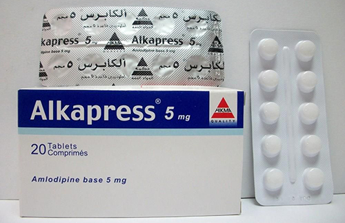 اقراص ألكابرس لعلاج ضغط الدم المرتفع والذبحة الصدرية Alkapress Tablets