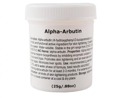 بودرة الفا اربوتين –  لتبييض البشرة Alpha Arbutin Powder