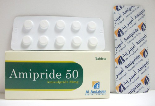 دواء أميبريد لعلاج الهلاوس السمعية والبصرية وأعراض الفصام Amipride Tablets