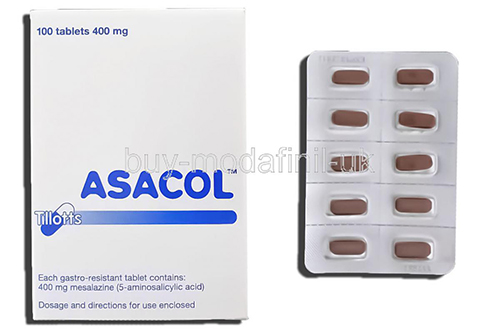 اقراص أساكول لعلاج التهابات القولون التقرحى Asacol Tablets