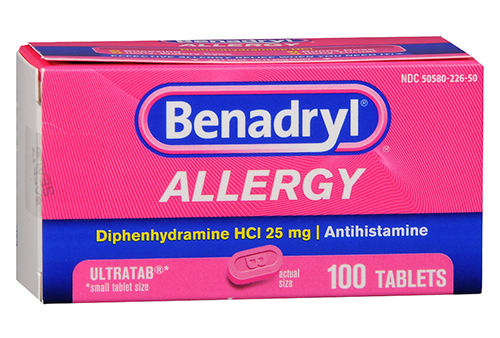 اقراص بينادريل  لعلاج الأرق والاضطرابات النفسية Benadryl Tablets