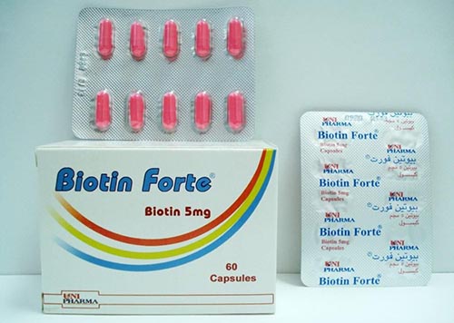 دواء بيوتين فورت كبسولات لتنظيم السكر في الدم Biotin Forte Capsules