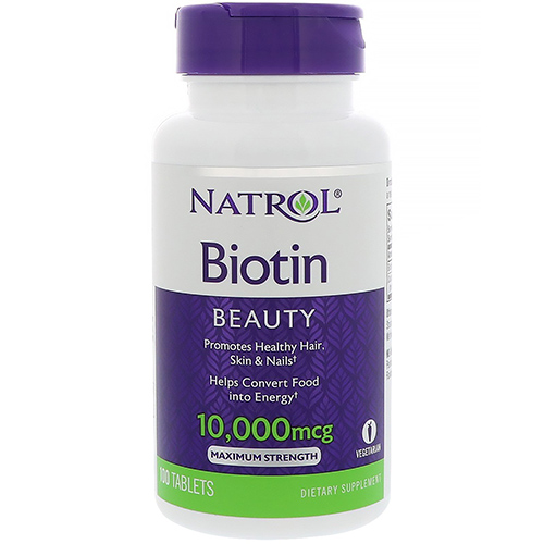 اقراص بيوتين لتطويل الشعر وزيادة نعومته Biotin Tablets