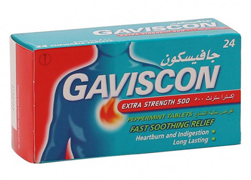اقراص جافيسكون  شراب لعلاج الحموضة وحرقة المعدة Gaviscon