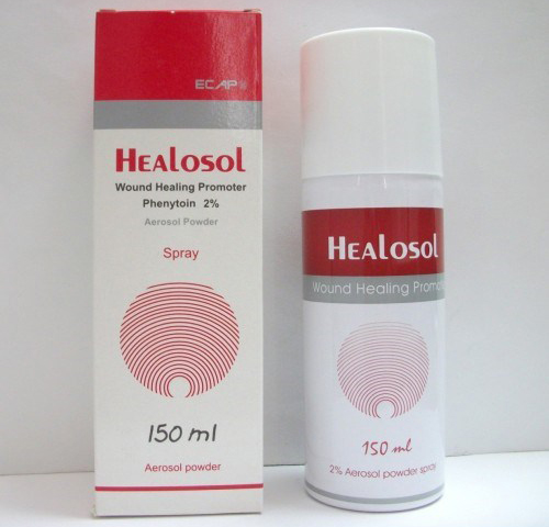 علاج هيلوسول سبراى للجروح والتقرحات الجلدية Healosol Spray