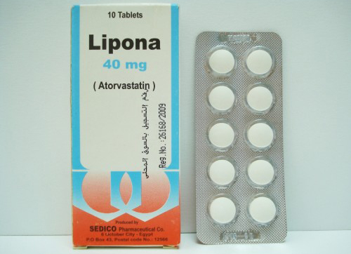 ليبونا اقراص – لخفض نسبة الكوليسترول فى الدم Lipona Tablets