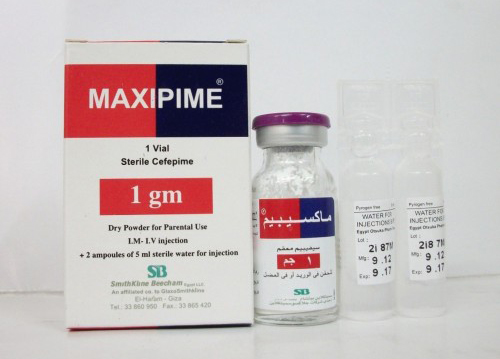 حقن ماكسيبيم  مضاد حيوى واسع المجال Maxipime Injection