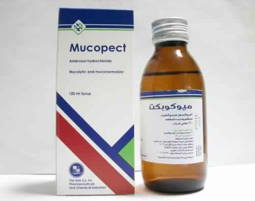 دواء ميوكوبكت شراب لعلاج الكحة وطارد للبلغم Mucopect Syrup