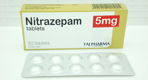 اقراص نيترازيبام لعلاج الأرق Nitrazepam Tablets