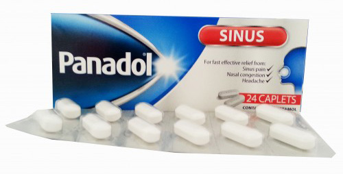 اقراص بنادول ساينس لعلاج الجيوب الانفية Panadol Sinus Tablets