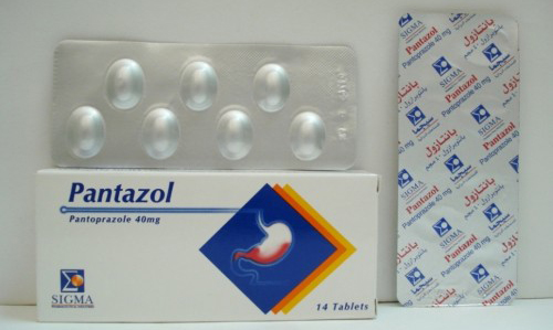 اقراص بانتازول لعلاج قرحة المعدة والاثنى عشر Pantazol Tablets