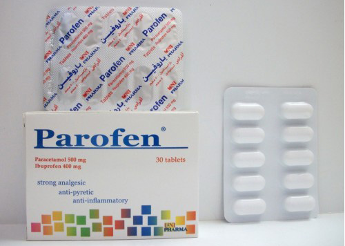اقراص باروفين  علاج مضاد للإلتهاب Parofen Tablets