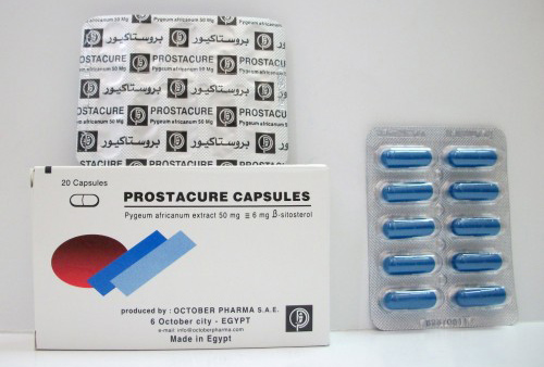 كبسولات بروستاكيور لعلاج اضطرابات البروستاتا Prostacure Capsules