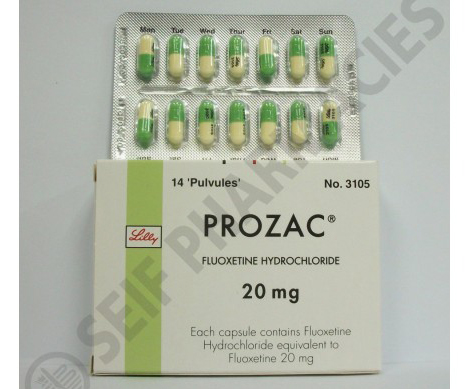 كبسولات بروزاك لعلاج الوسواس القهرى ومضاد للاكتئاب Prozac Capsules