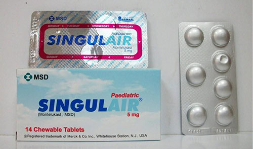 اقراص سنجيولير للعلاج والوقاية من الربو المزمن Singulair Tablets