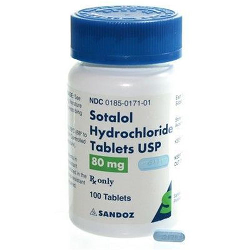 اقراص سوتالول لعلاج سرعة ضربات القلب Sotalol Tablets