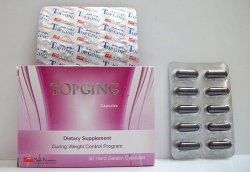 دواء توب جينج كبسولات للتخسيس والتخلص من الدهون Top Ging Capsules