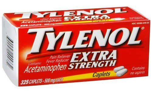 اقراص تايلينول مسكن للالم وخافض للحرارة Tylenol Tablets