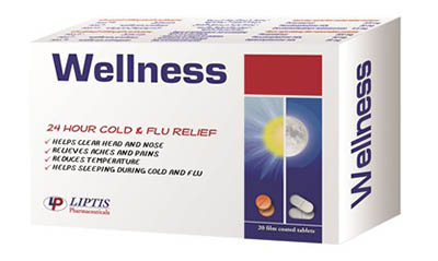 اقراص ويلنس لعلاج نزلات البرد والإنفلونزا Wellness Tablets