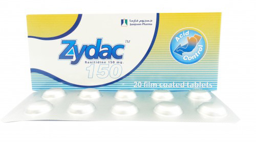 اقراص زيداك لعلاج قرحة المعدة والاثنى عشر Zydac Tablets