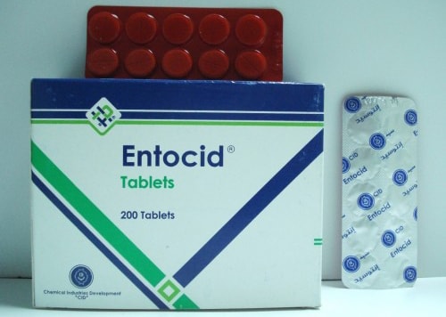 اقراص إنتوسيد لعلاج الإسهال ومضاد للعدوى Entocid Tablets