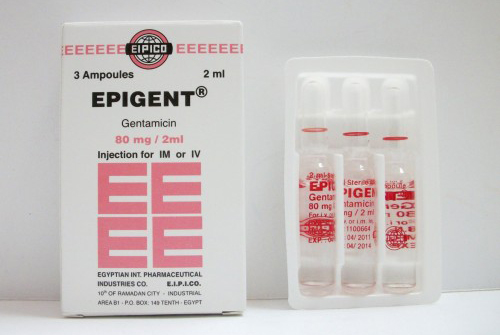 امبولات إبيجنت حقن مضاد حيوي واسع المجال Epigent Ampoules