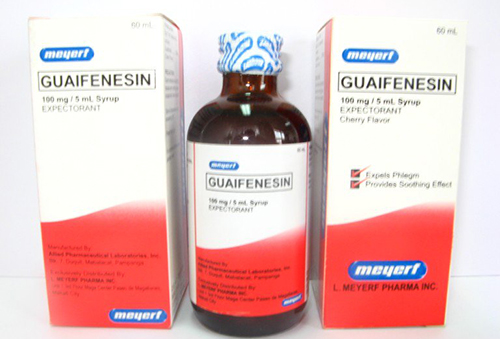 دواء جوايفينيزين طارد للبلغم ومضاد للسعال Guaifenesin Syrup