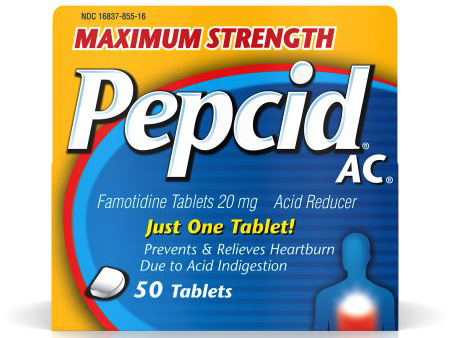 اقراص بيبسيد أقراص لعلاج القرحة والارتجاع المريئى Pepcid Tablets