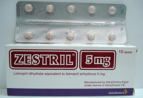 اقراص زيستريل أقراص لعلاج ضغط الدم المرتفع Zestril Tablets