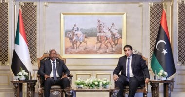 محمد المنفى يجرى مباحثات مع رئيس مجلس السيادة السودانى