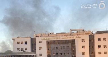 القاهرة الإخبارية: الاحتلال يطلق النار مباشرة على مجمع الشفاء الطبى فى غزة   حصري على لحظات