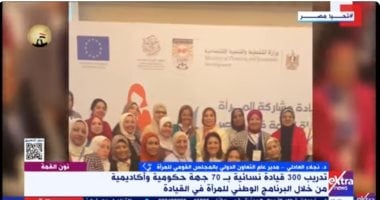 نجلاء العادلى: مشاركة المرأة بالحياة العامة تسهم فى تمكينها سياسيا   حصري على لحظات