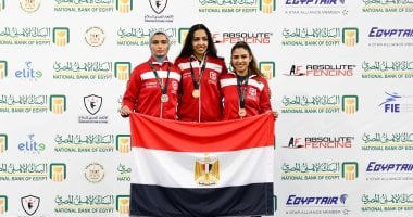 3 ميداليات لفتيات سلاح السيف تحت 20 سنة ببطولة أفريقيا بالقاهرة   حصري على لحظات