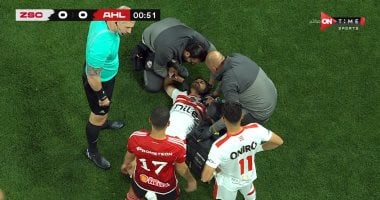 عبد الله السعيد يخطف قلوب الزملكاوية بعد دقائق من انطلاق نهائي كأس مصر   حصري على لحظات